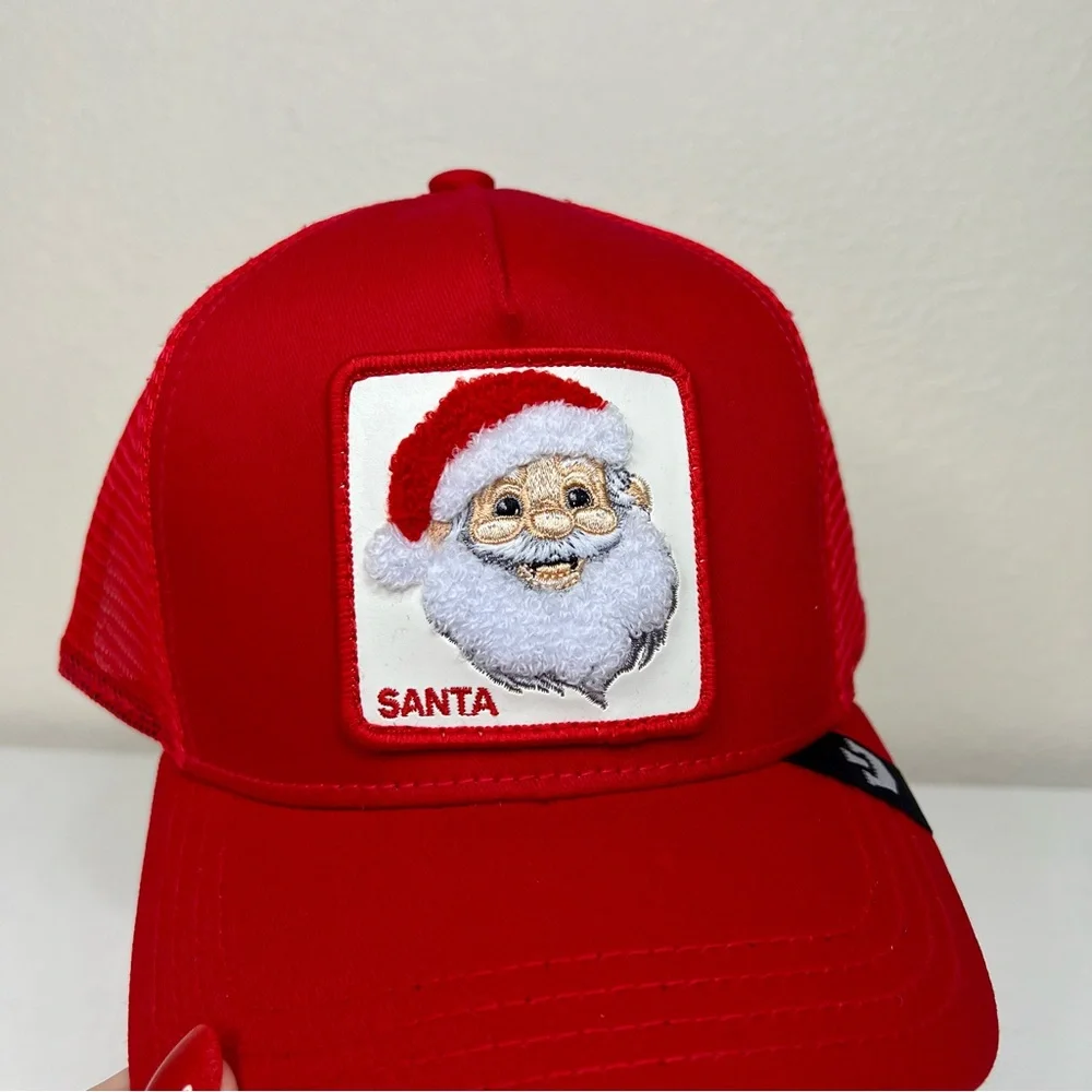 Goorin Bros. SANTA Mr. Claus LIMITED EDITION SOLD OUT Christmas Trucker Hat NEW - Picture 9 of 9